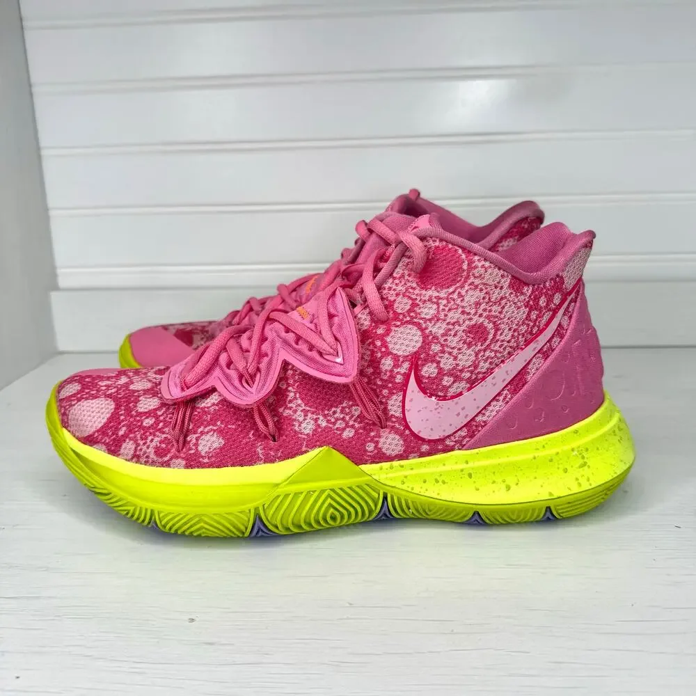 Nike Kyrie 5 x SpongeBob SquarePants 'Patrick Star' Pink Size 8 CJ6951-600